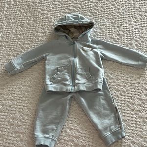 Burberry baby girl track suit